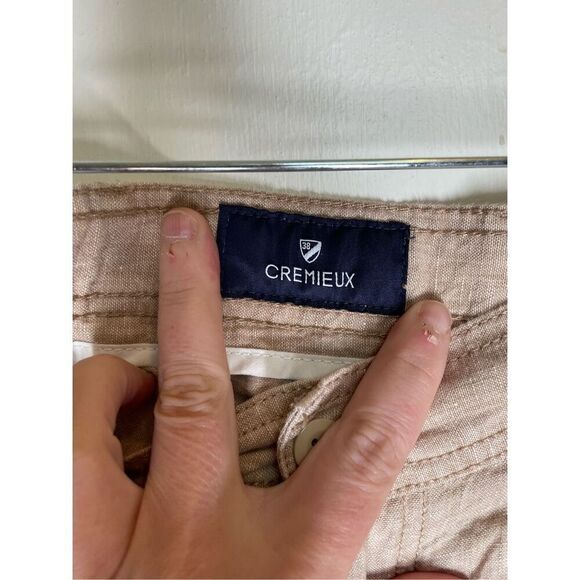 Cremieux Madison Linen Cargo 9" Inseam Mens Shorts size 36 - Picture 7 of 14